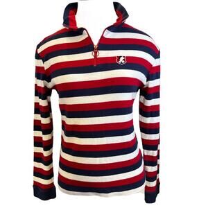 00s Disneyland Resort Parks Long Sleeve Stripe Tee Shirt Sz M Stripe Preppy Boat